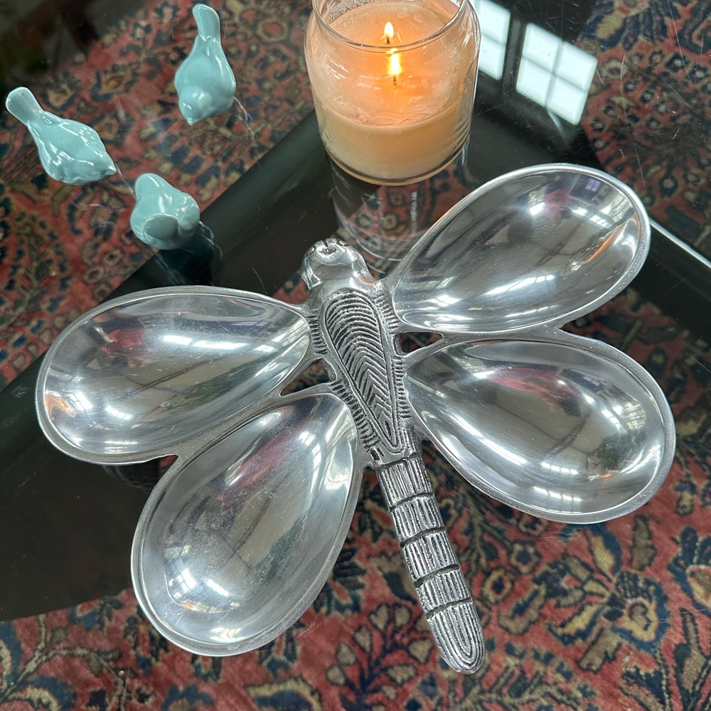 Butterfly table top accent. Catches light beautifully.